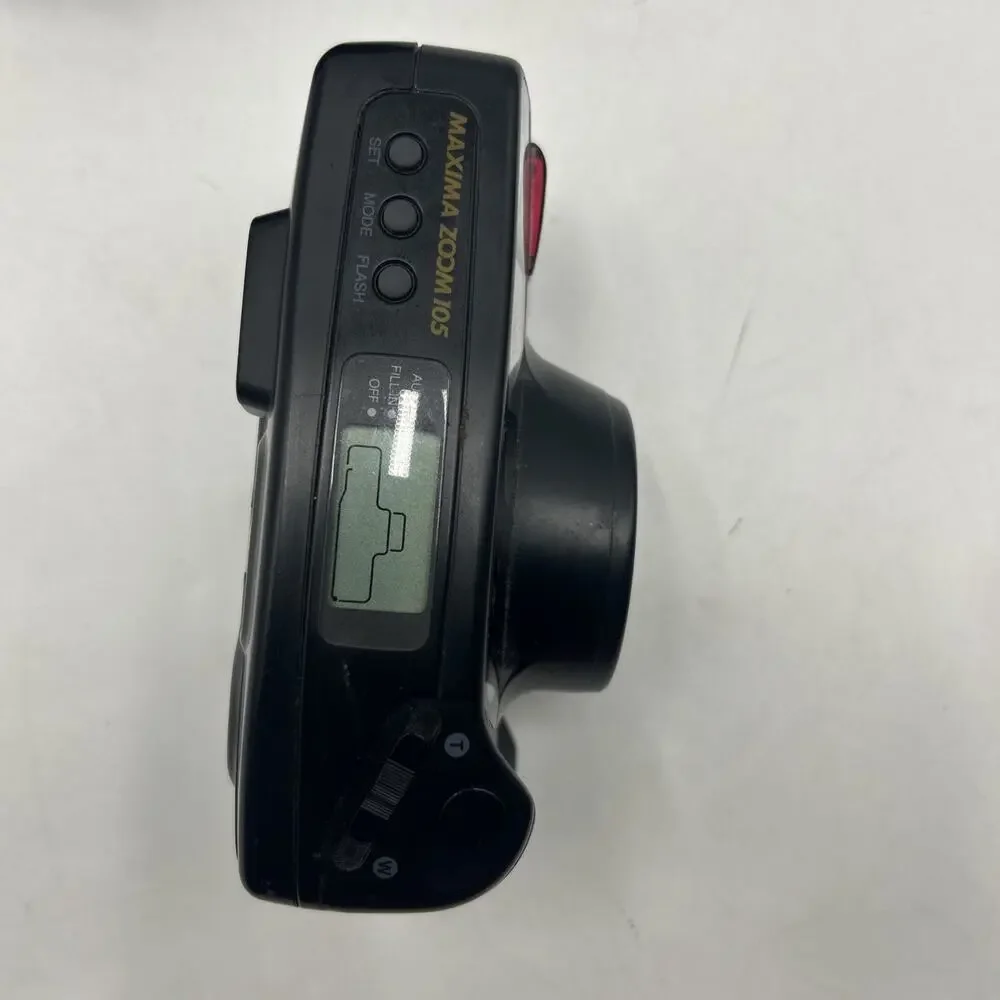 SAMSUNG Maxima Zoom 105 35mm Film Camera With Case UNTESTED